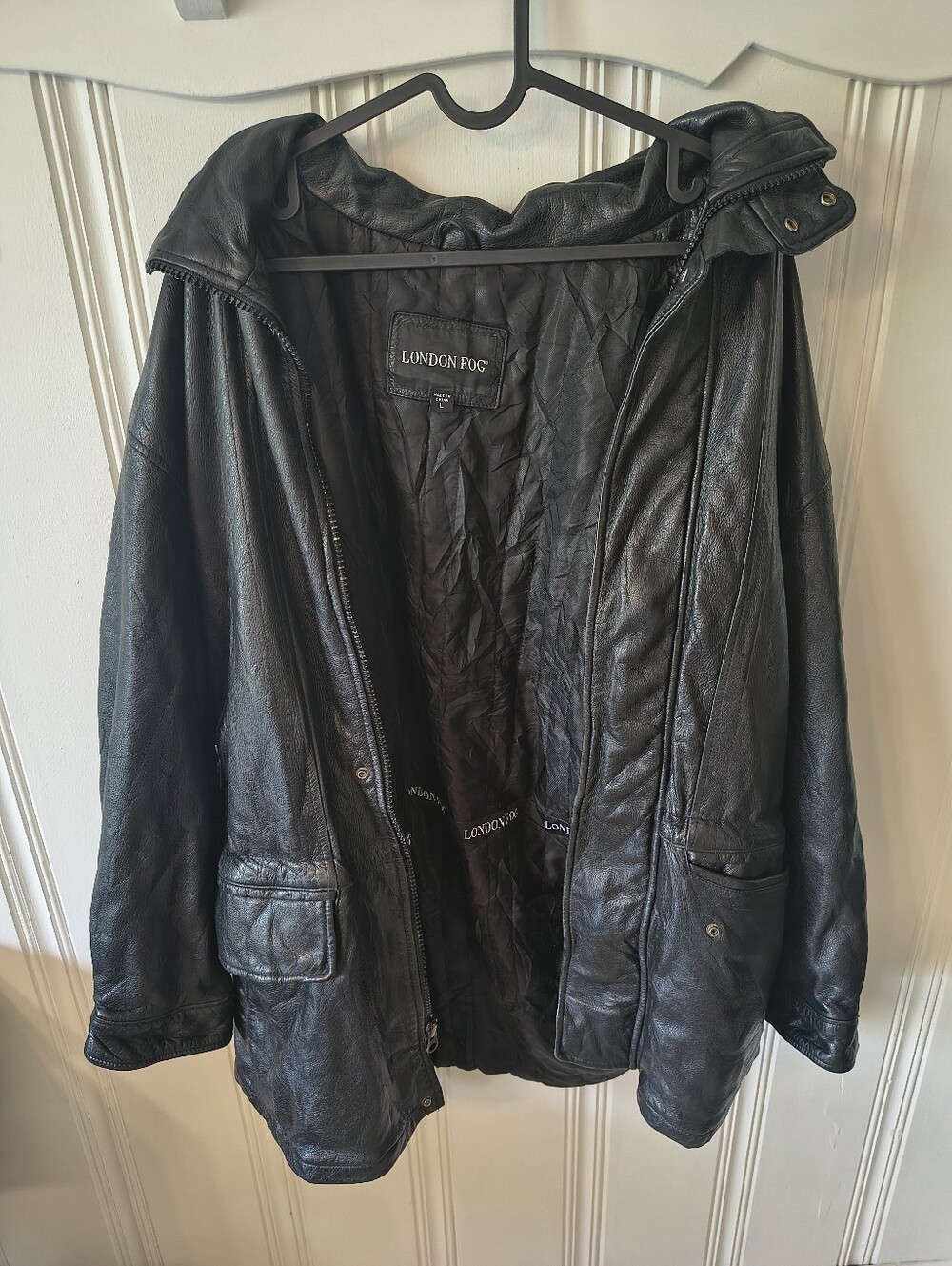 London Fog Leather Jacket